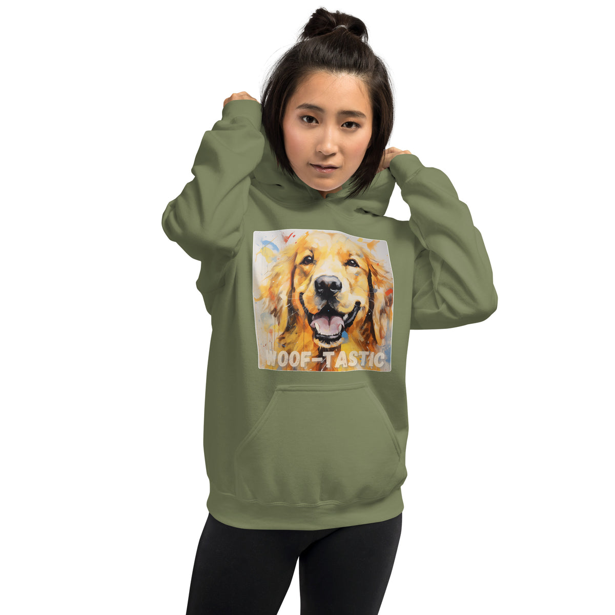 Unisex Hoodie Woof-tastic Golden Retriever