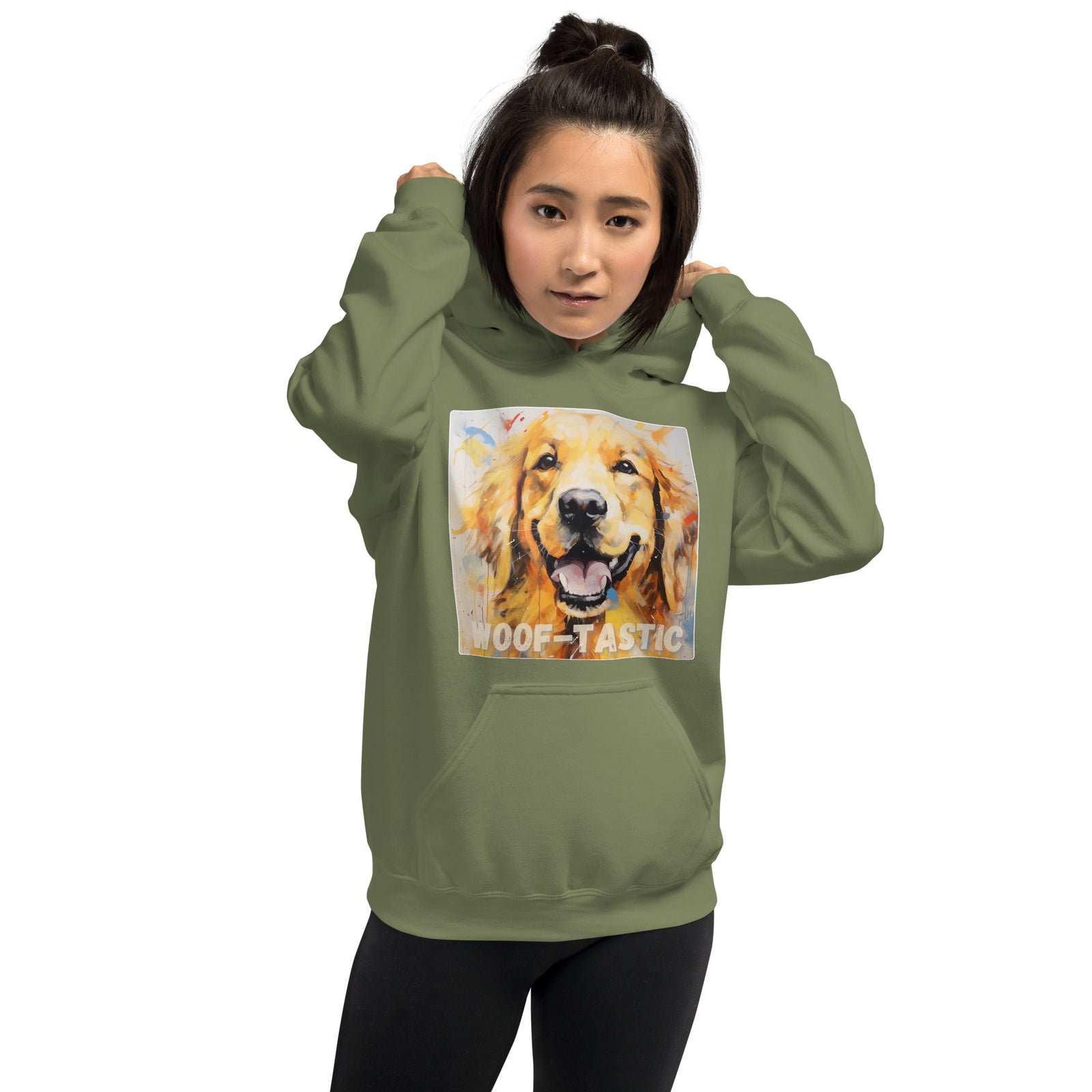 Unisex Hoodie Woof-tastic Golden Retriever