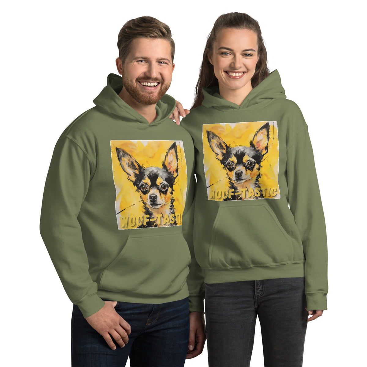 Unisex Hoodie Woof-tastic Chihuahua