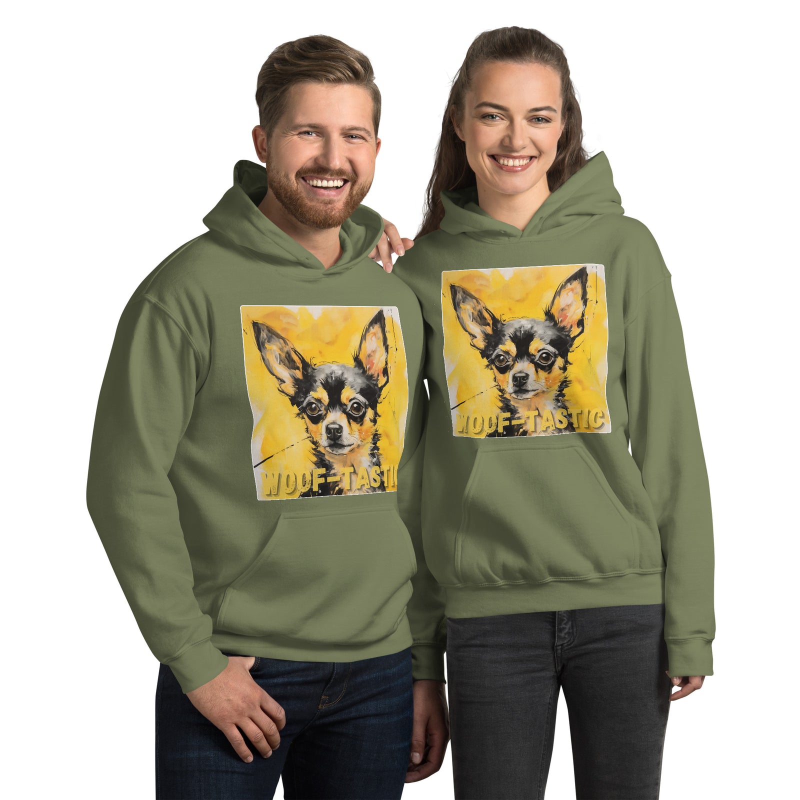 Unisex Hoodie Woof-tastic Chihuahua