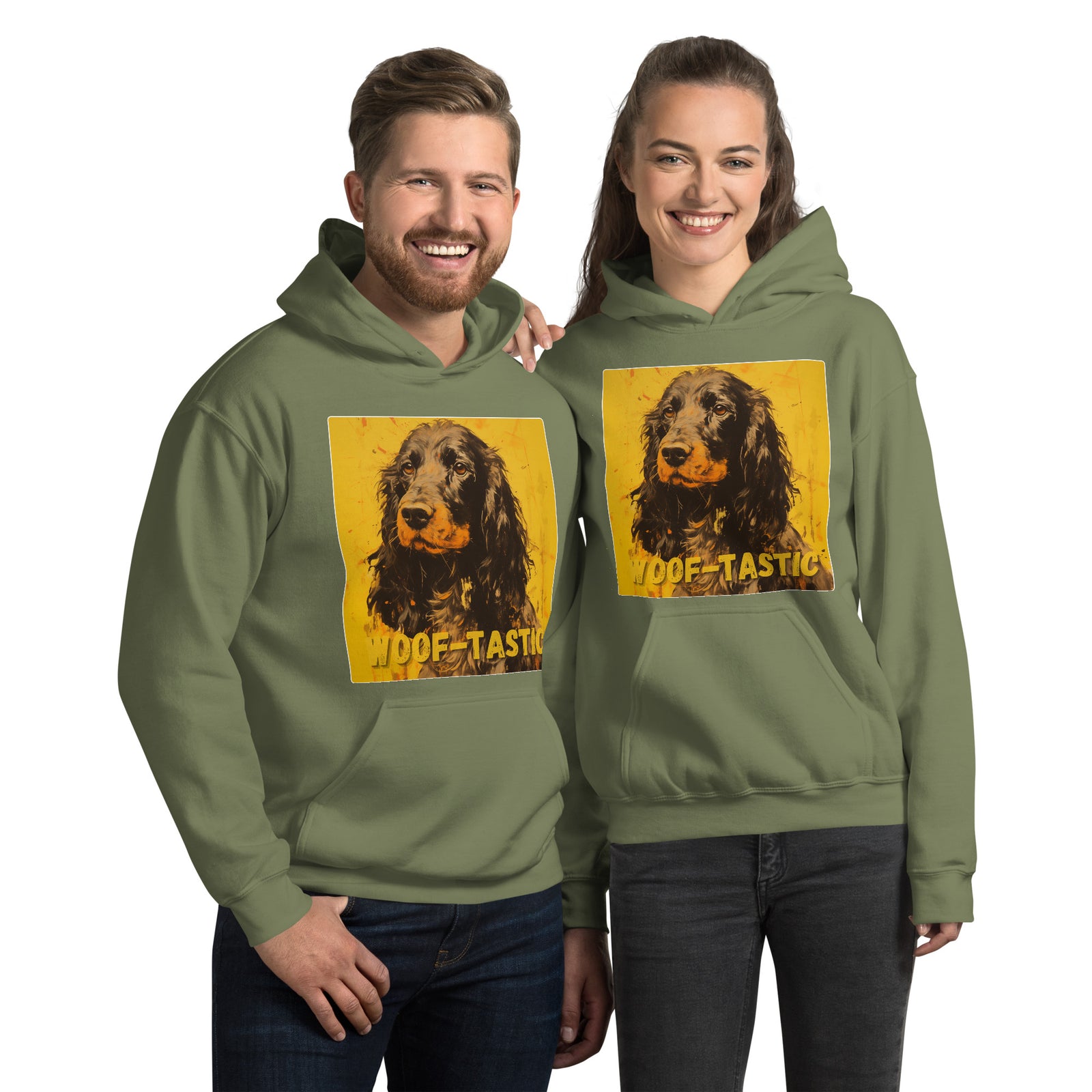 Unisex Hoodie Woof-tastic Cocker Spaniel (American)