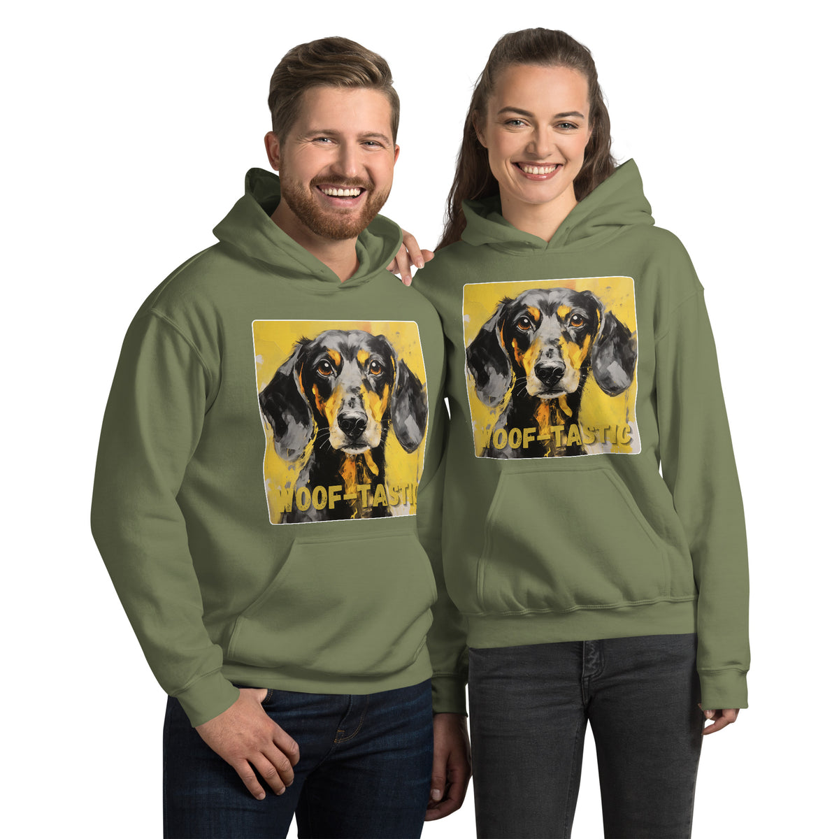 Unisex Hoodie Woof-tastic Dachshund