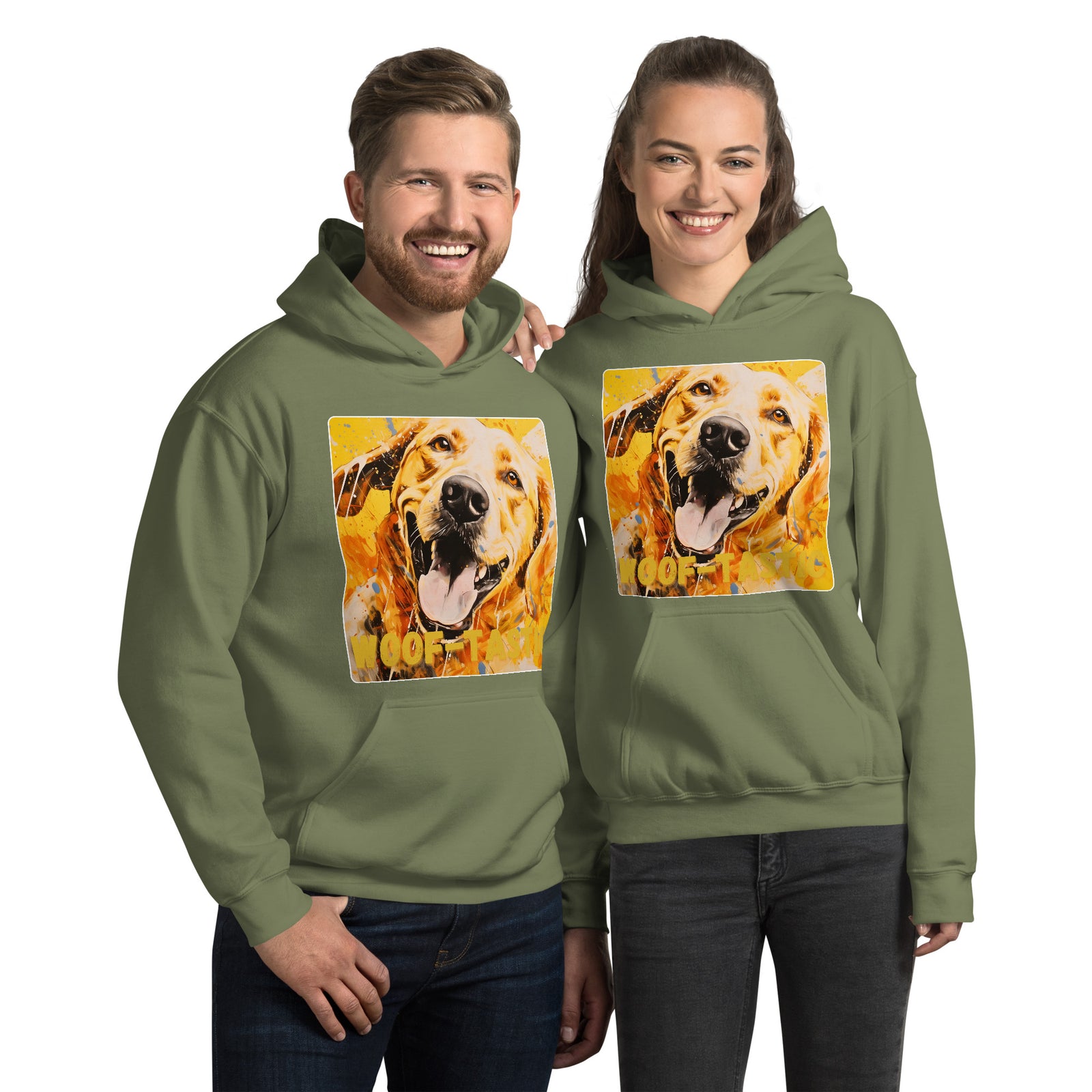Unisex Hoodie, Woof-tastic Labrador Retriever