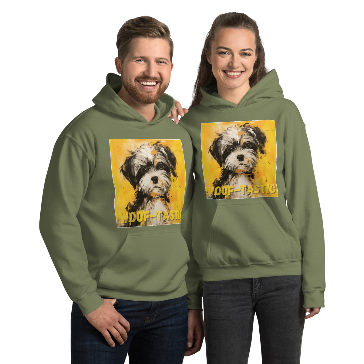 Unisex Hoodie, Woof-tastic Shih Tzu