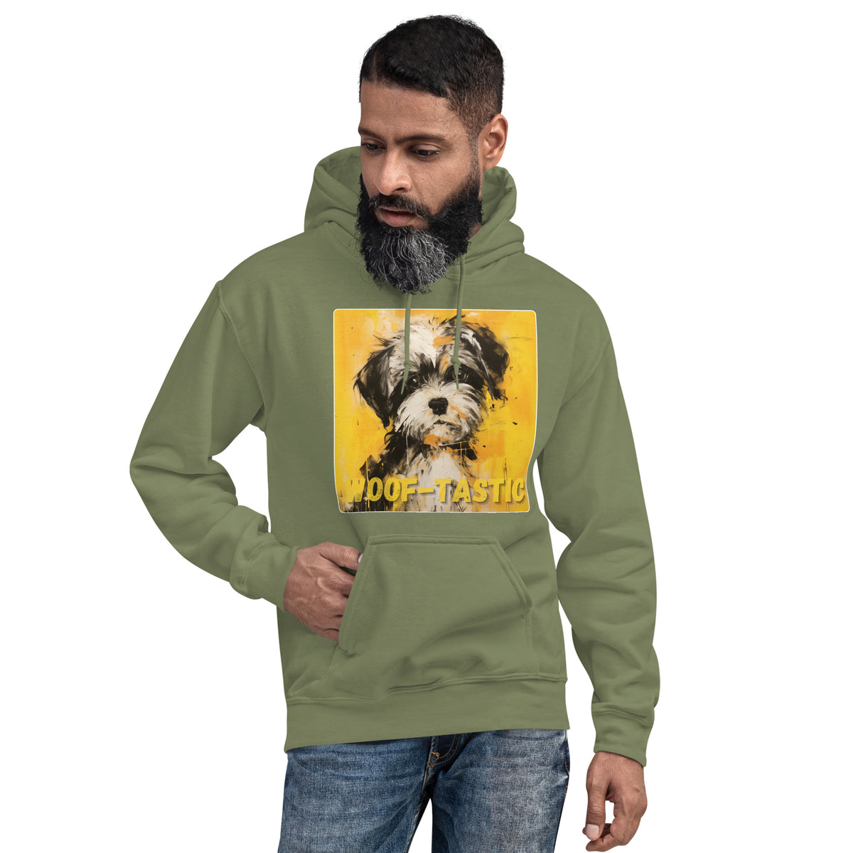 Unisex Hoodie, Woof-tastic Shih Tzu