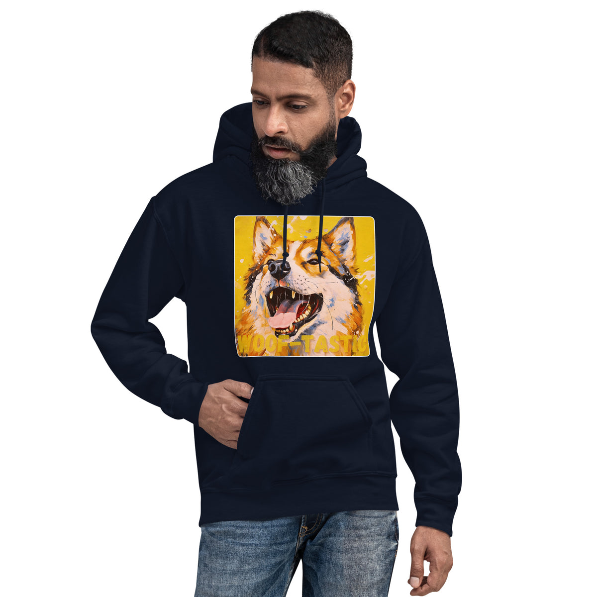 Unisex Hoodie Woof-tastic Akita