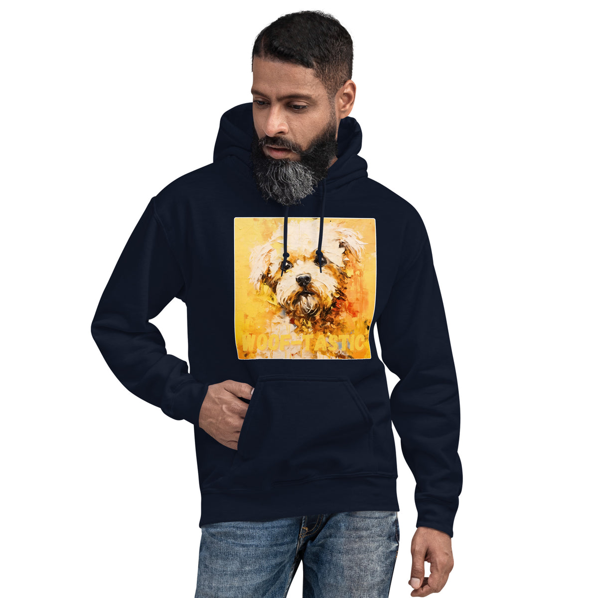 Unisex Hoodie Woof-tastic Bichon Frise