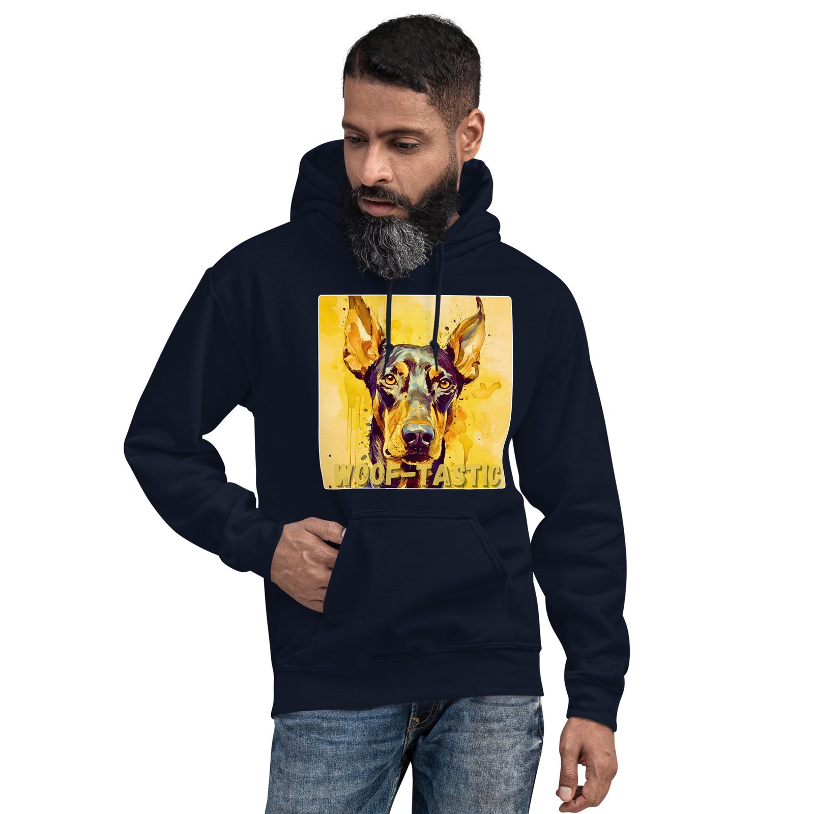 Unisex Hoodie Woof-tastic Doberman Pinscher