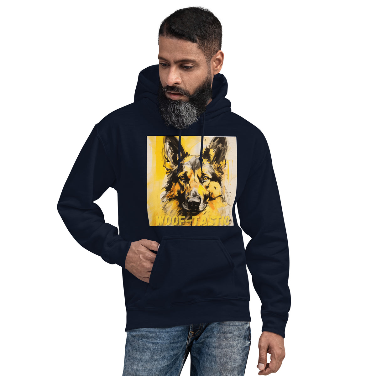 Unisex Hoodie, Woof-tastic German Shepherd