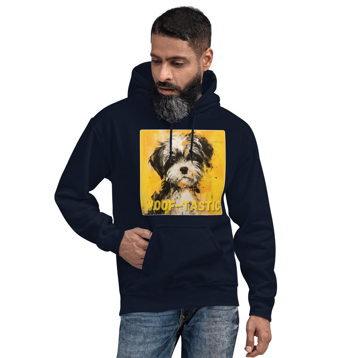 Unisex Hoodie, Woof-tastic Shih Tzu