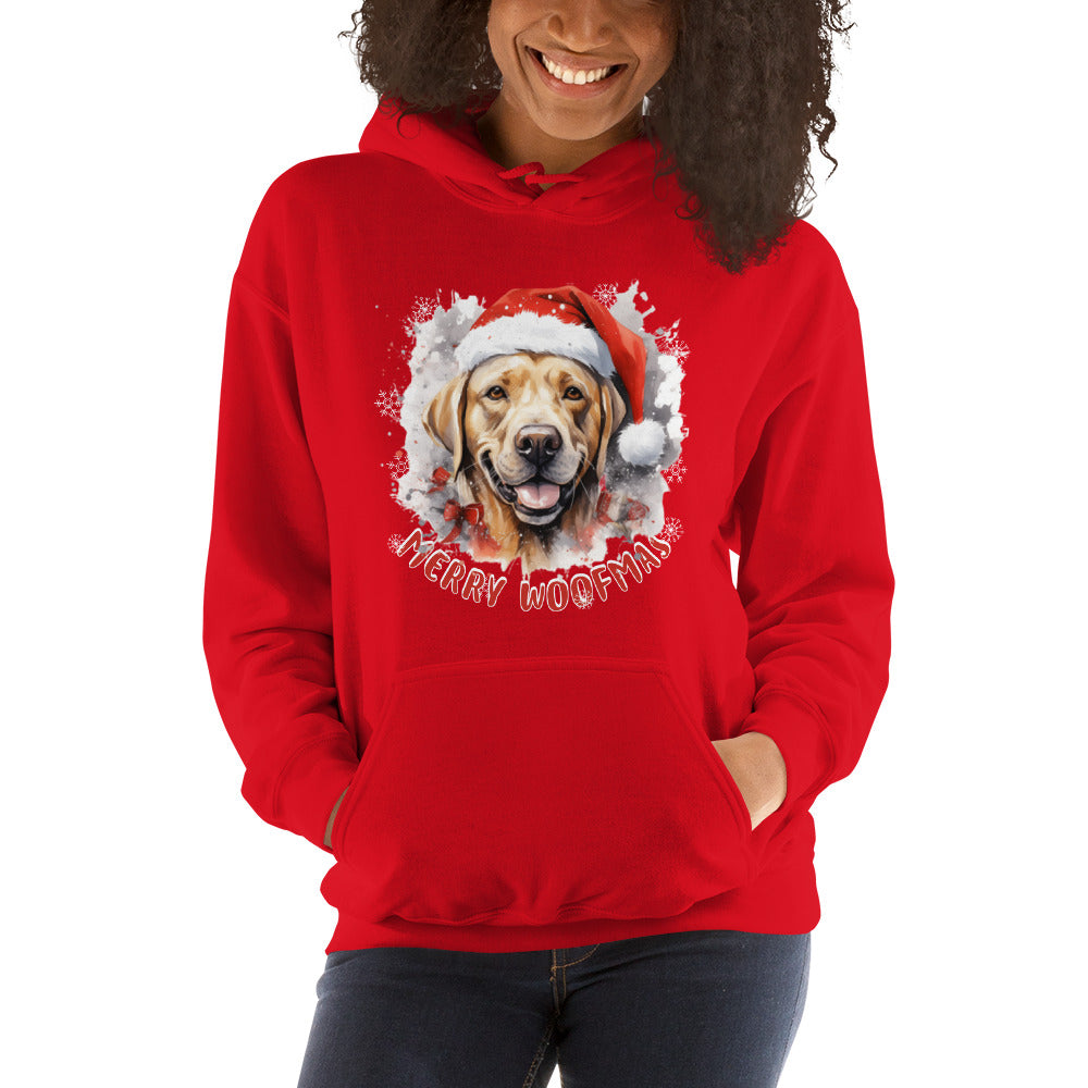 Unisex Hoodie Labrador Retriever - Merry Woofmas