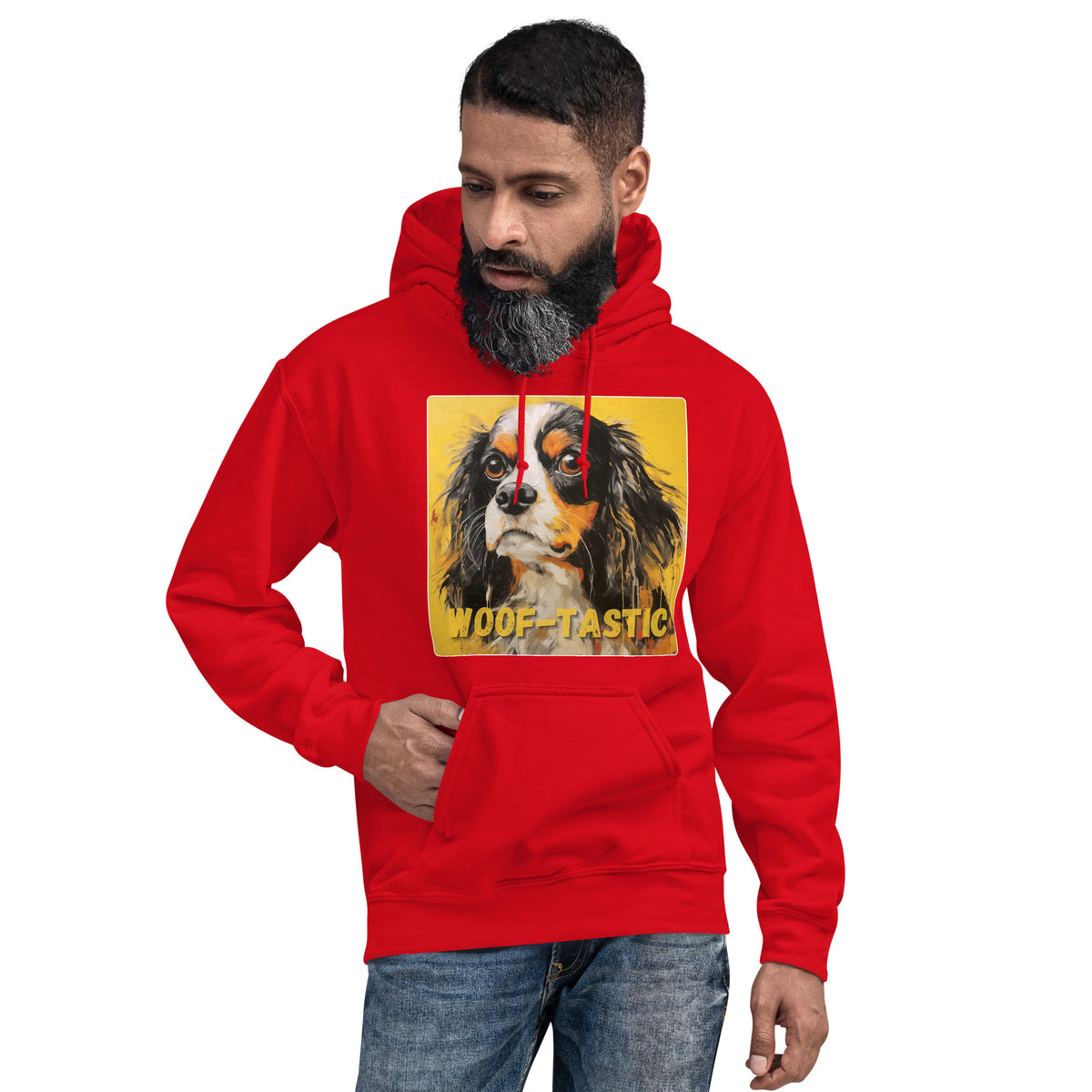 Unisex Hoodie Woof-tastic Cavalier King Charles Spaniel