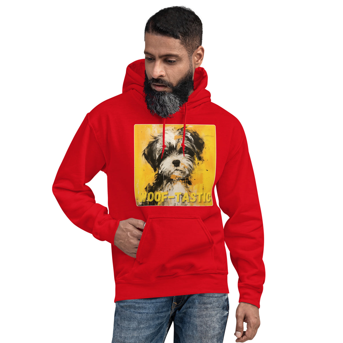 Unisex Hoodie, Woof-tastic Shih Tzu