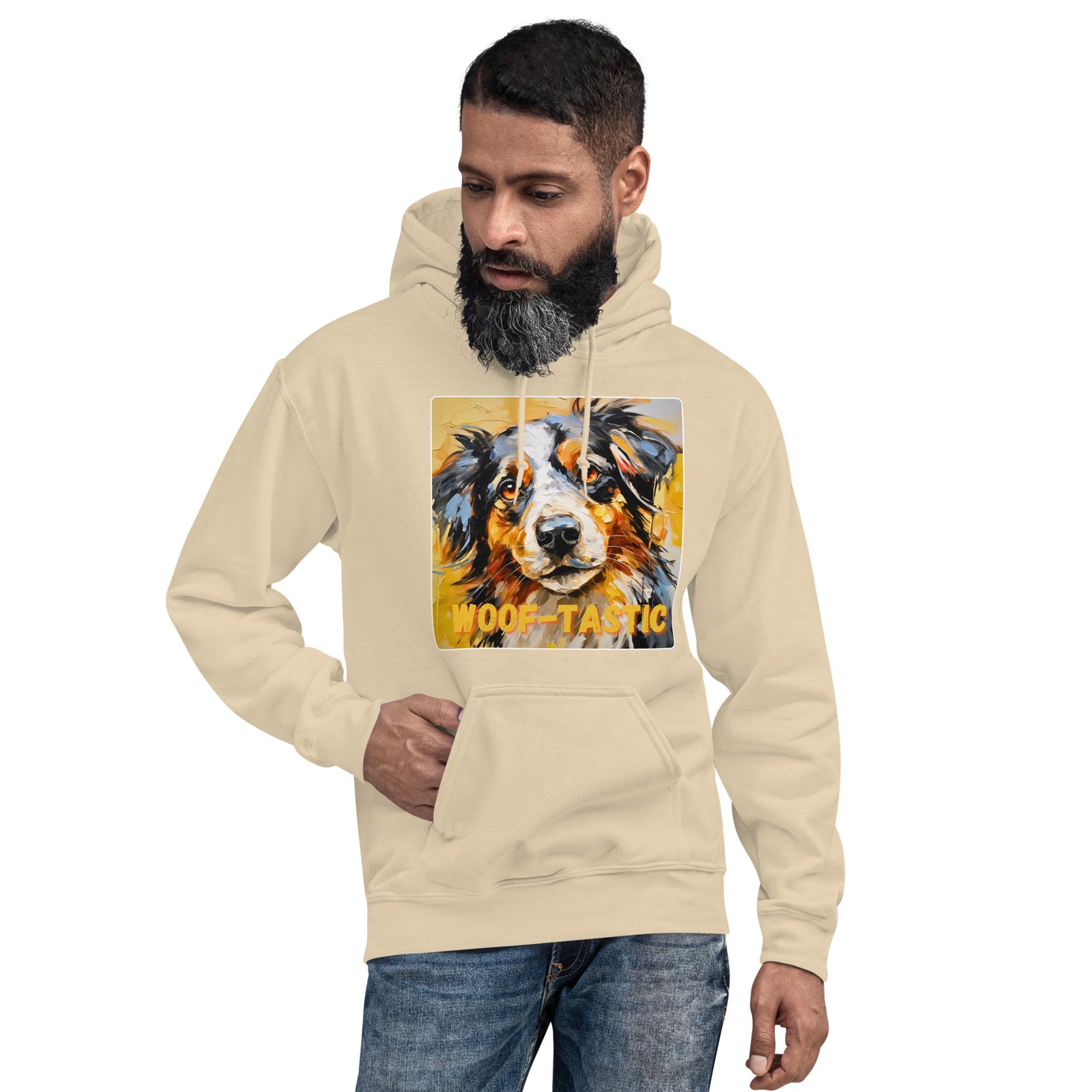 Unisex Hoodie  Woof-tastic Australian Shepherd