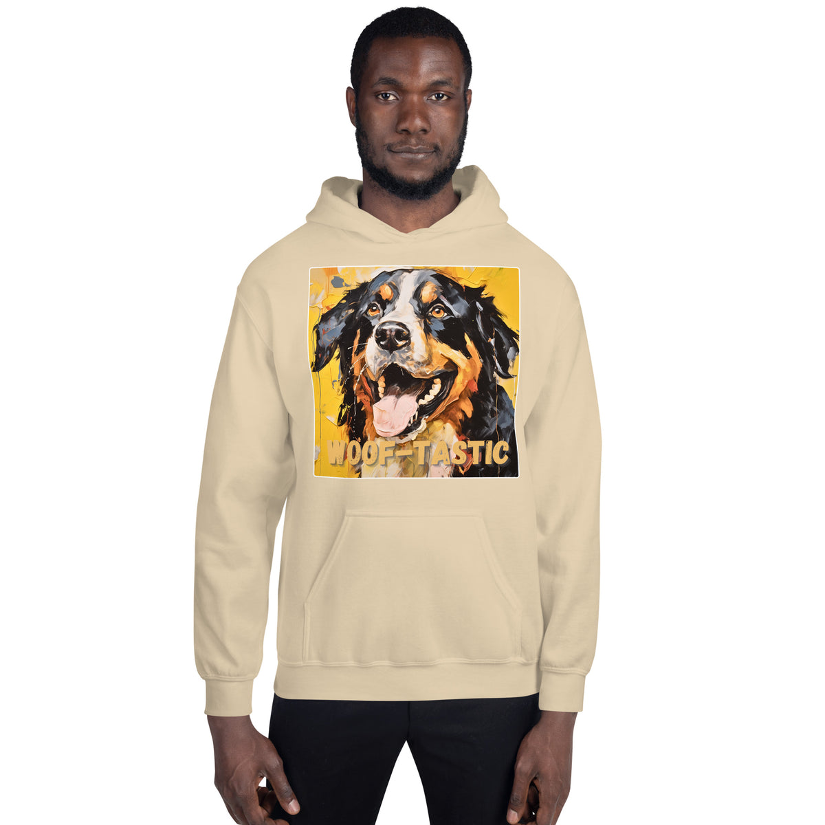 Unisex Hoodie Woof-tastic Bernese Mountain Dog