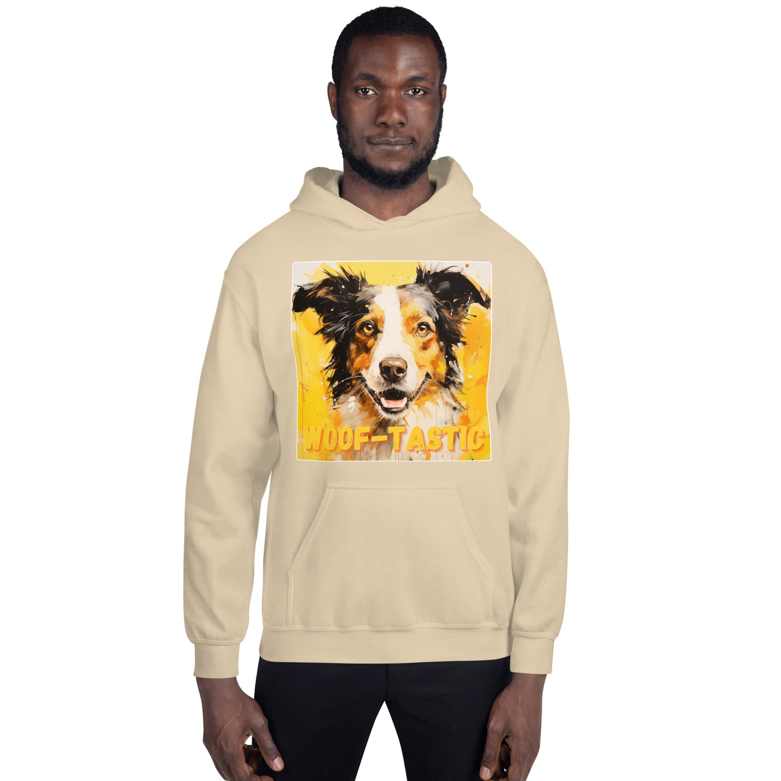 Unisex Hoodie Woof-tastic Border Collie