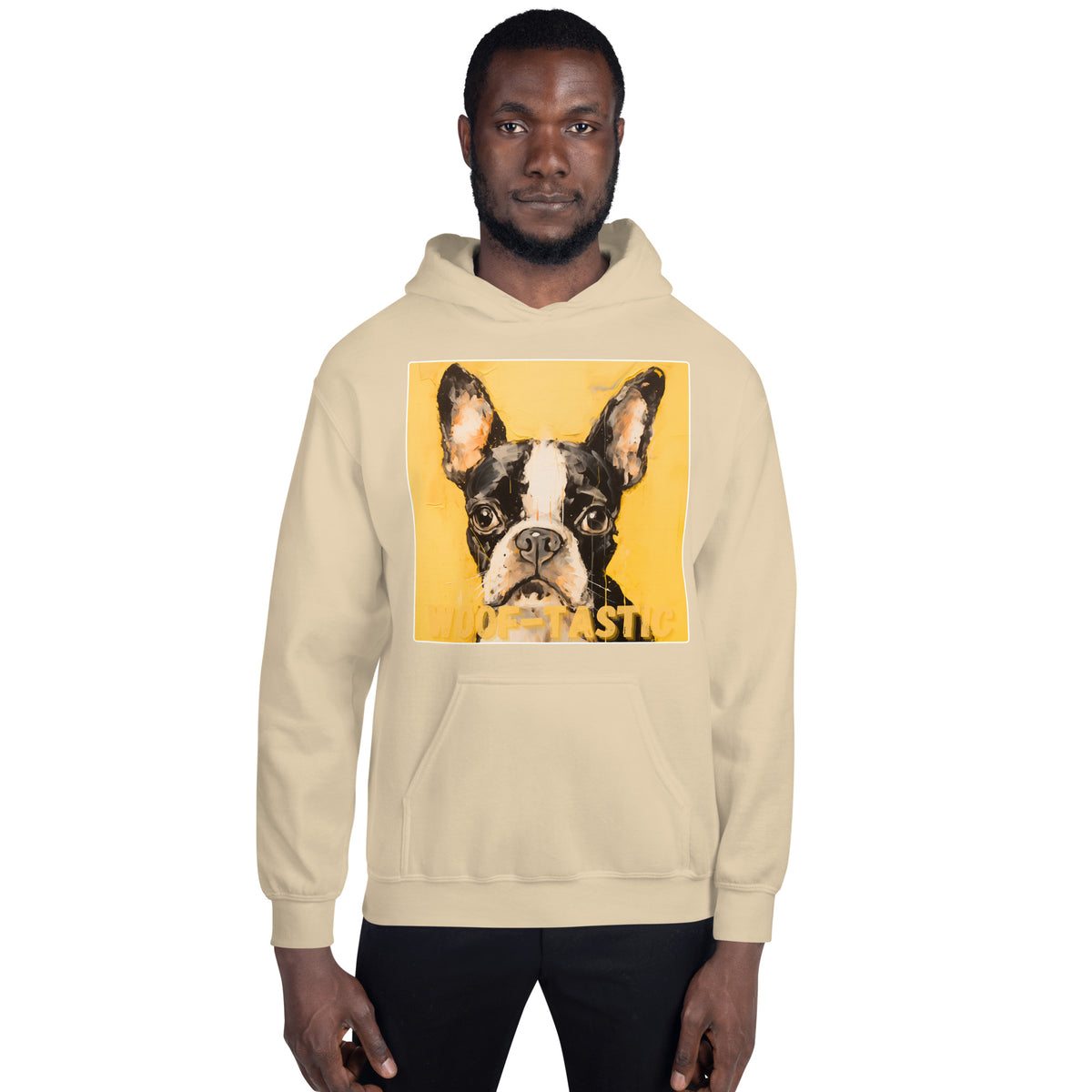 Unisex Hoodie Woof-tastic Boston Terrier