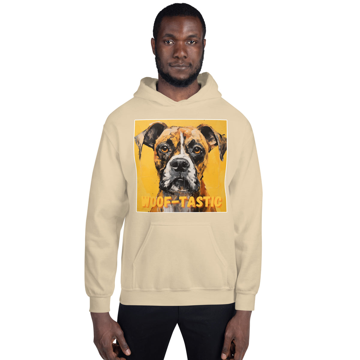 Unisex Hoodie Woof-tastic Boxer