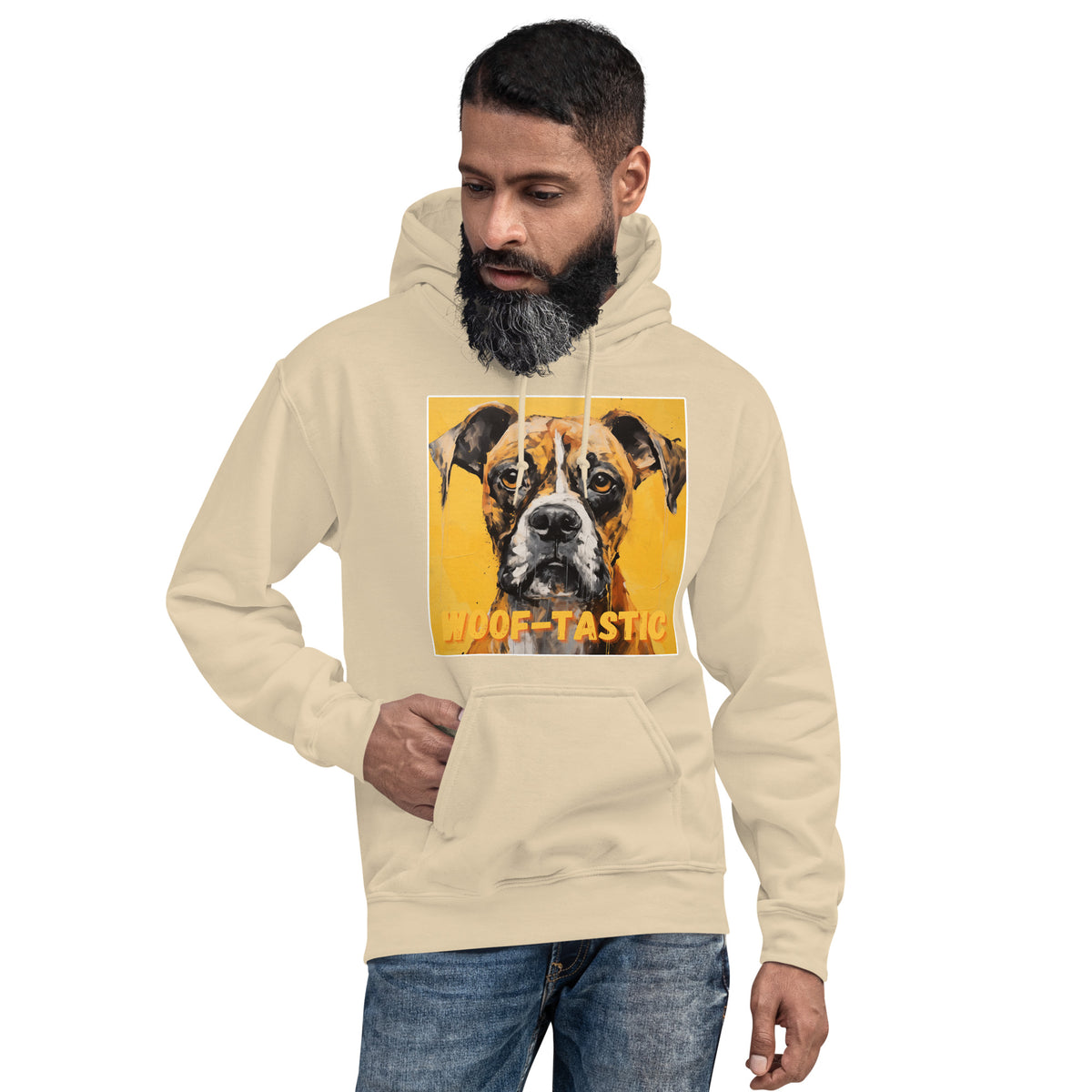 Unisex Hoodie Woof-tastic Boxer