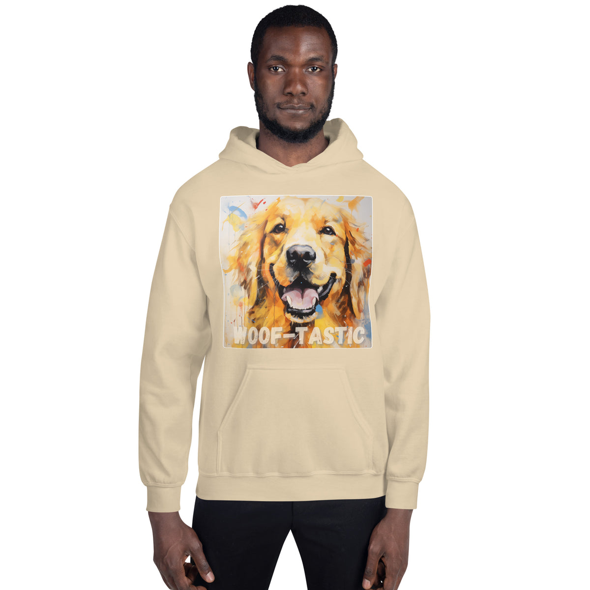 Unisex Hoodie Woof-tastic Golden Retriever