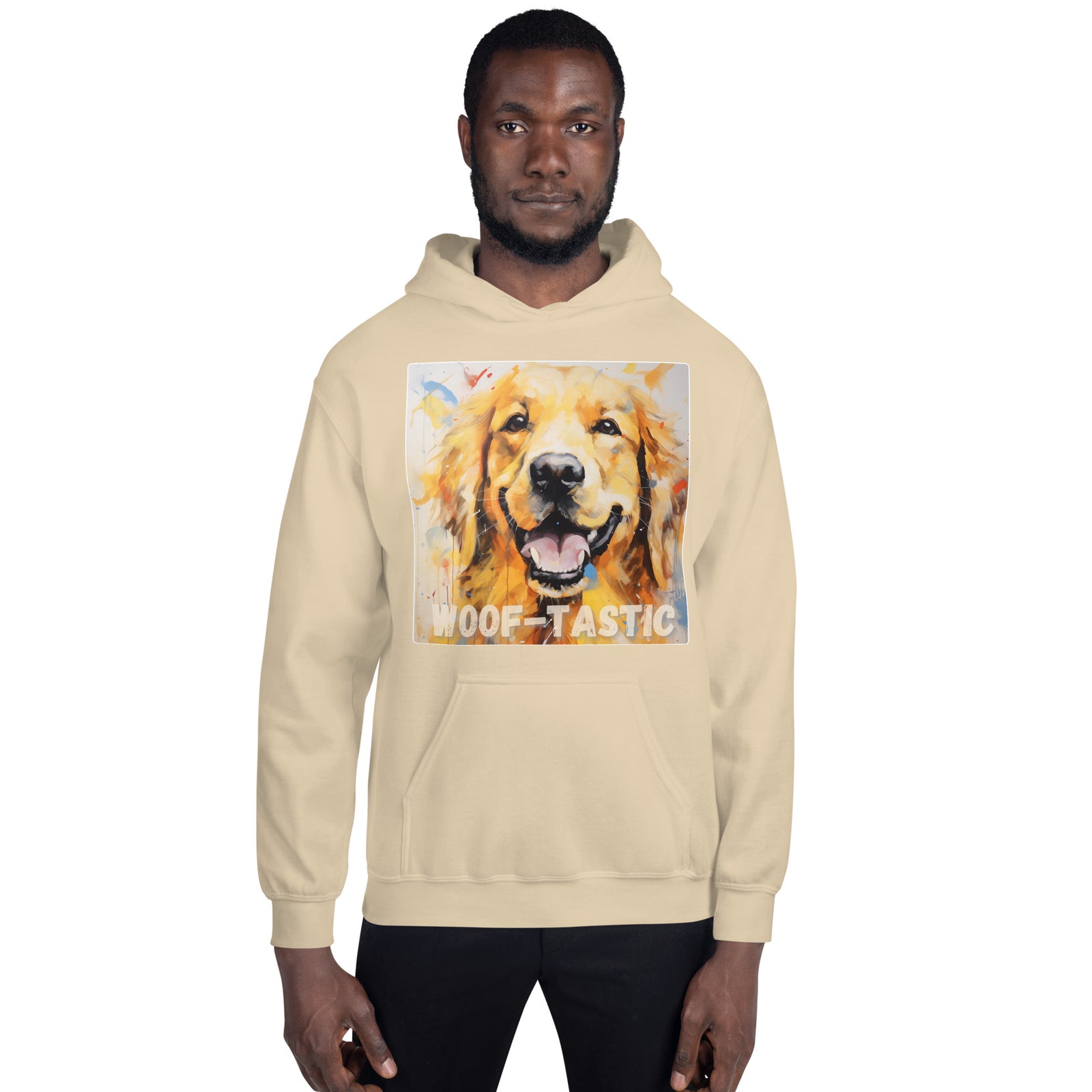 Unisex Hoodie Woof-tastic Golden Retriever