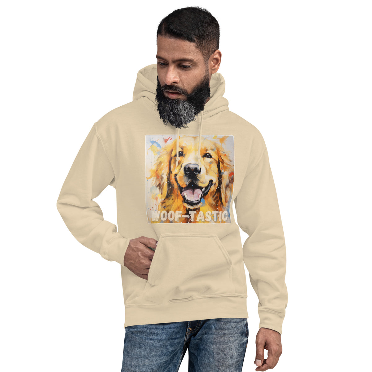 Unisex Hoodie Woof-tastic Golden Retriever
