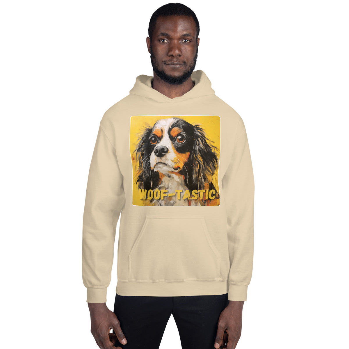Unisex Hoodie Woof-tastic Cavalier King Charles Spaniel
