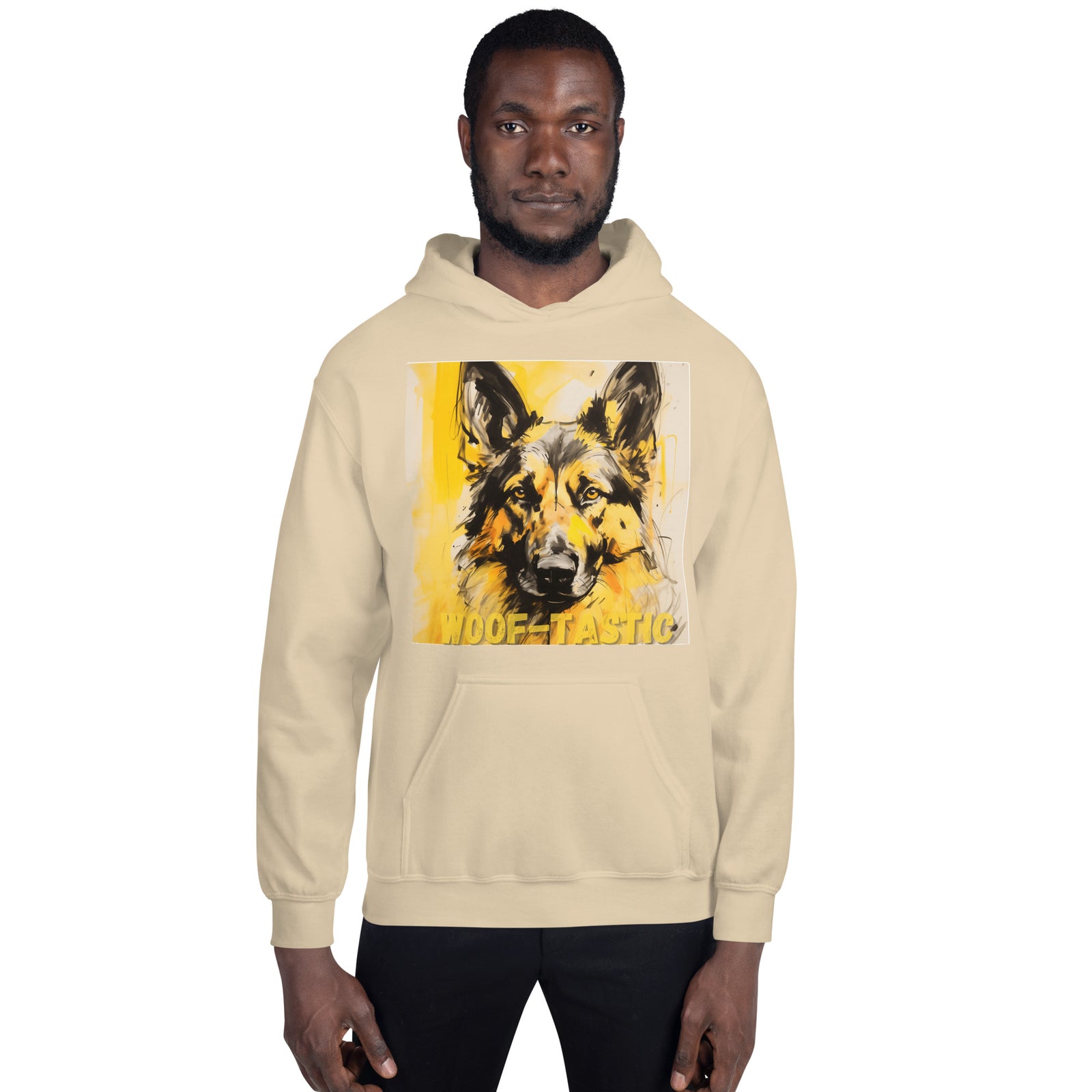 Unisex Hoodie, Woof-tastic German Shepherd