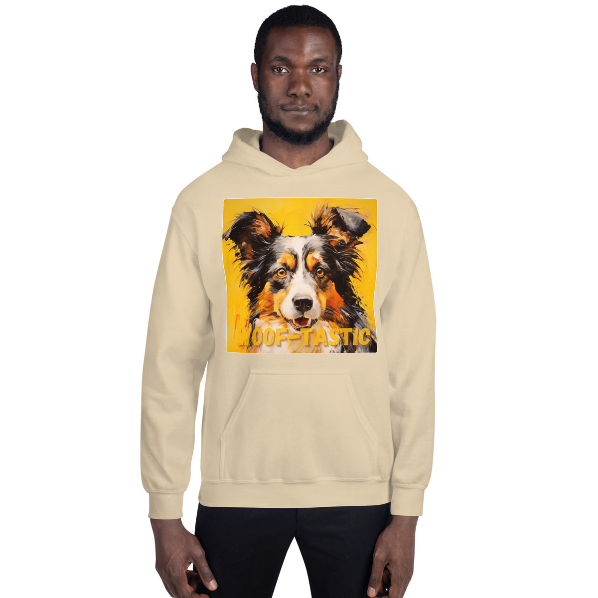 Unisex Hoodie, Woof-tastic Shetland Sheepdog