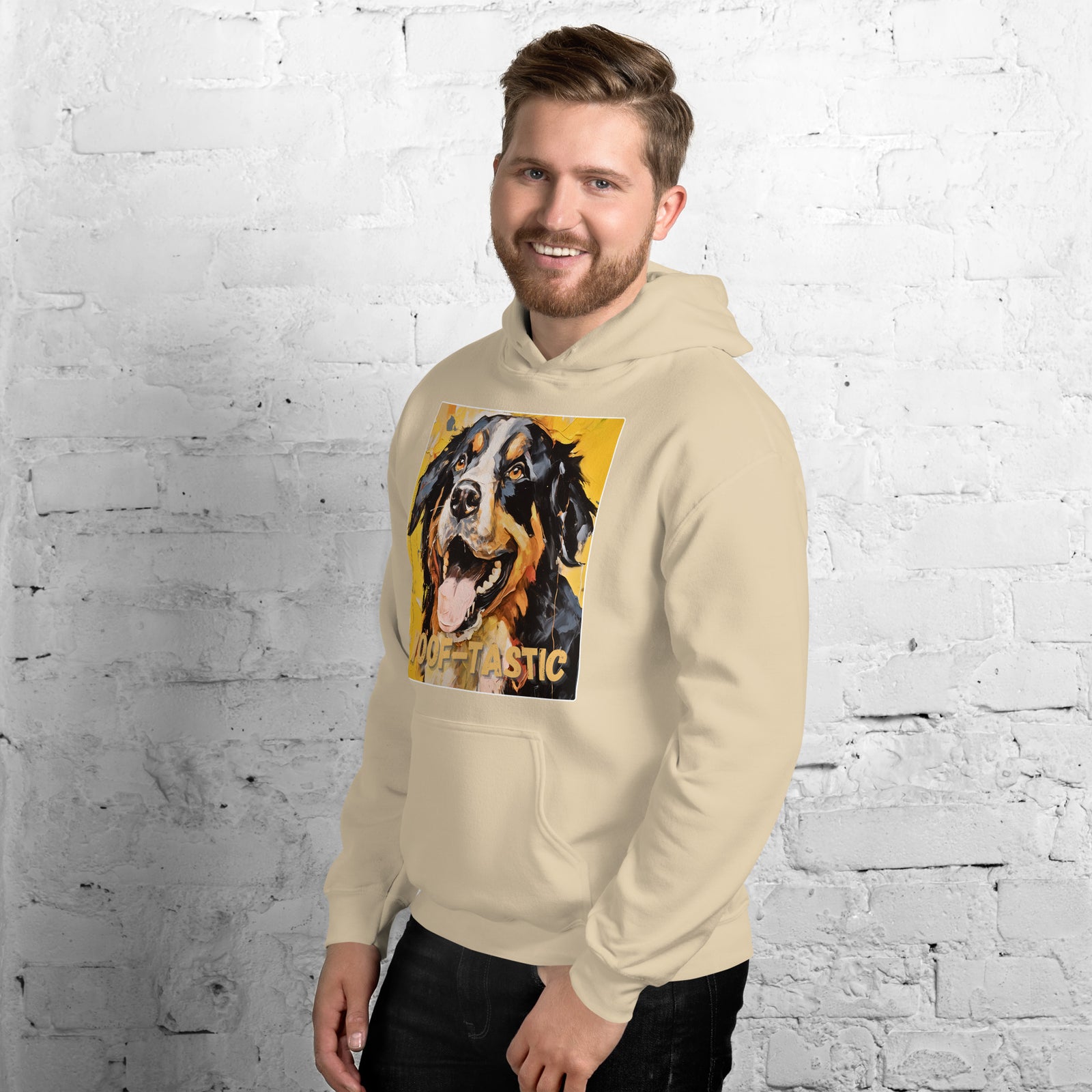 Unisex Hoodie Woof-tastic Bernese Mountain Dog