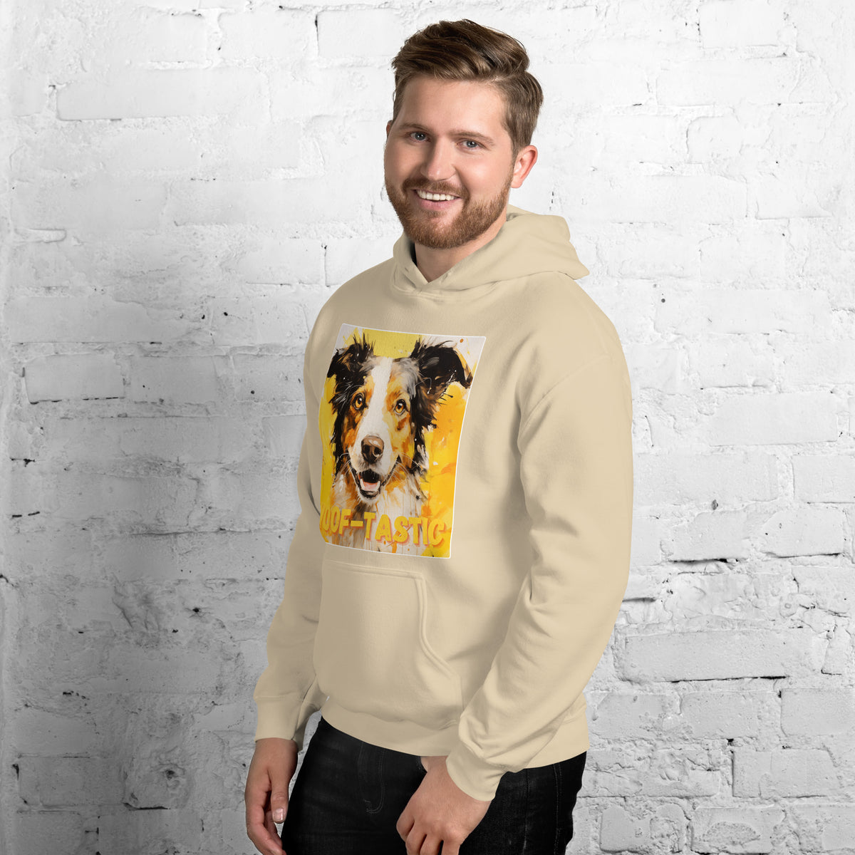 Unisex Hoodie Woof-tastic Border Collie