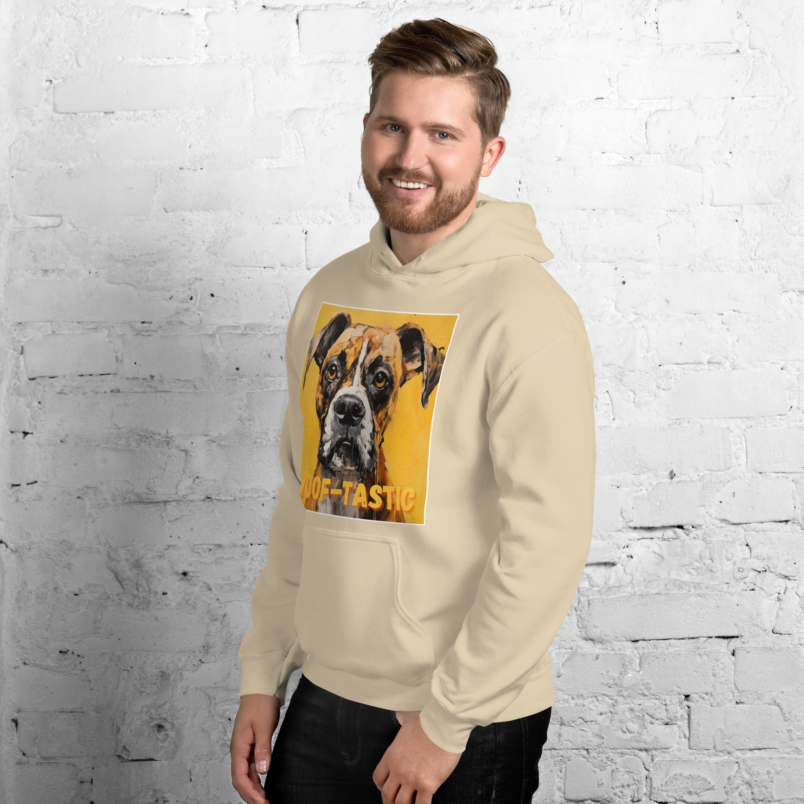 Unisex Hoodie Woof-tastic Boxer