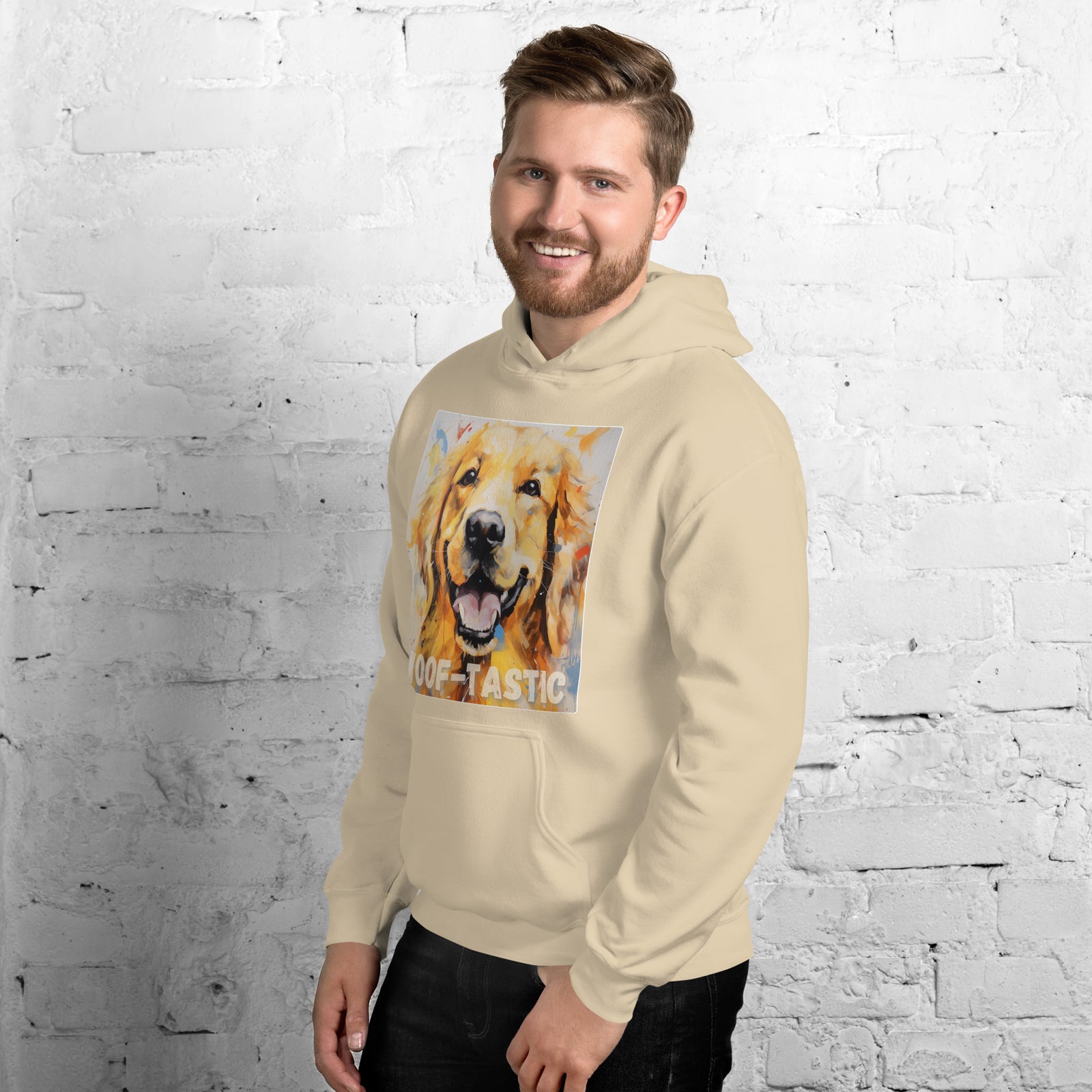 Unisex Hoodie Woof-tastic Golden Retriever