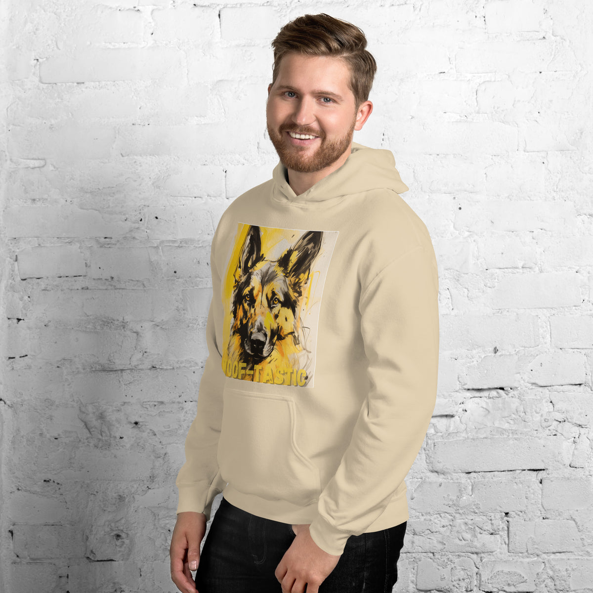 Unisex Hoodie, Woof-tastic German Shepherd