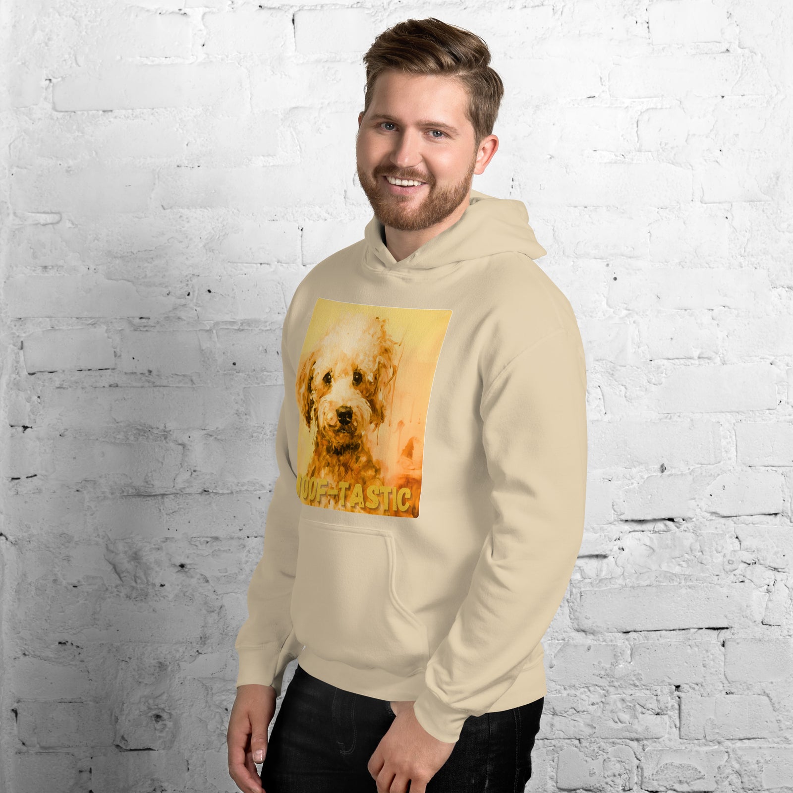 Unisex Hoodie, Woof-tastic Poodle