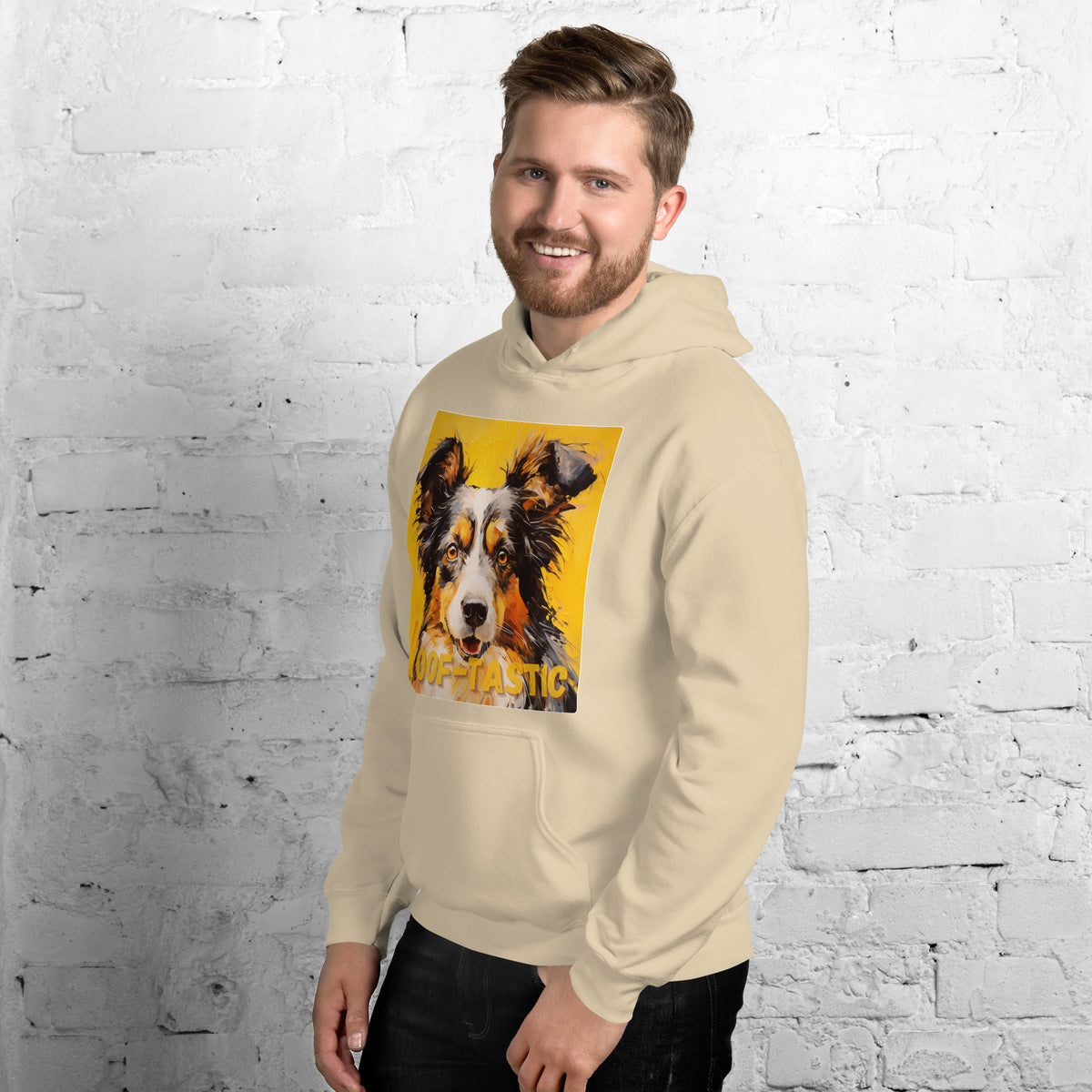 Unisex Hoodie, Woof-tastic Shetland Sheepdog