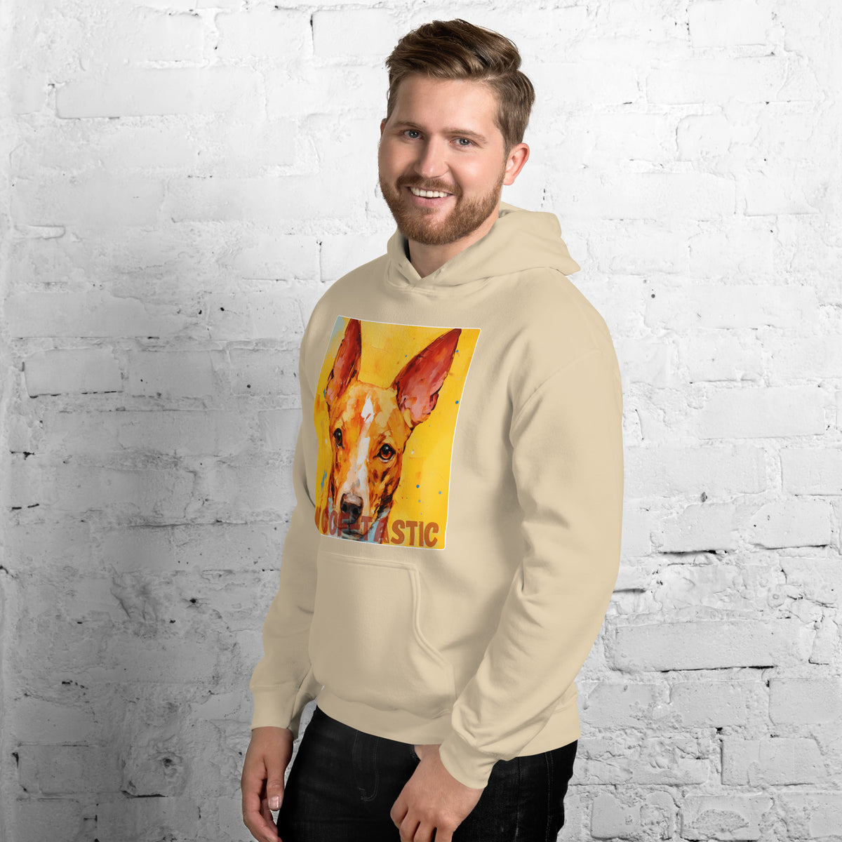 Unisex Hoodie, Woof-tastic Basenjie