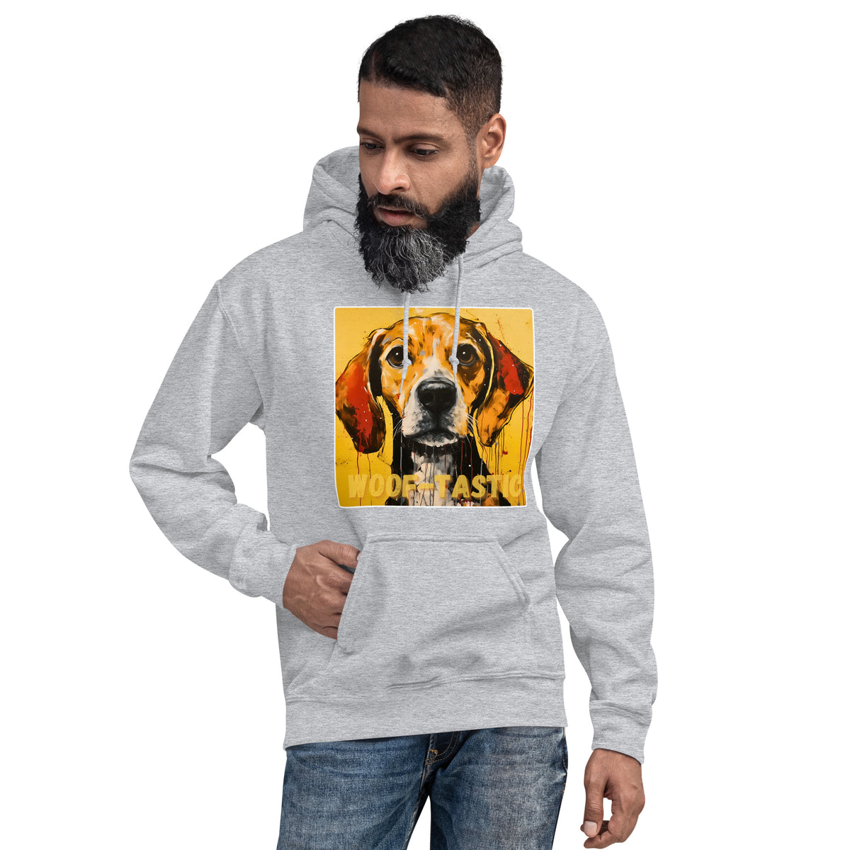 Unisex Hoodie Woof-tastic Beagle