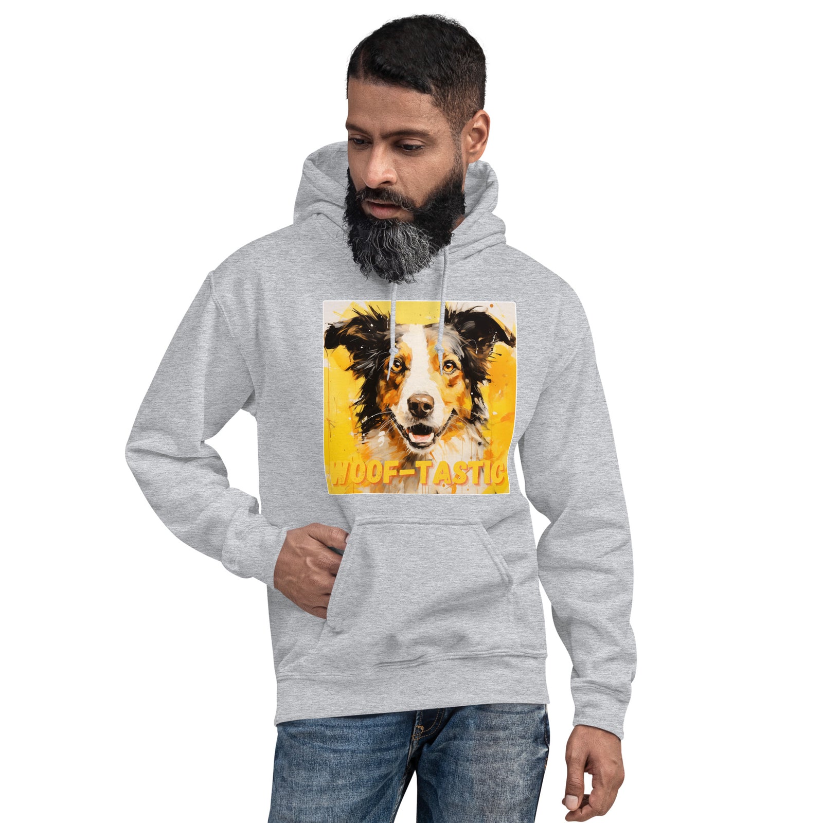 Unisex Hoodie Woof-tastic Border Collie