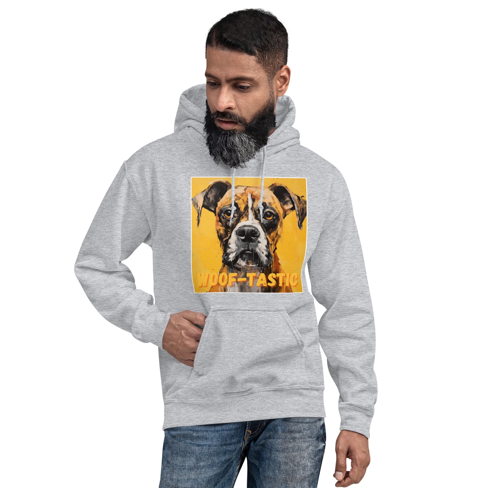 Unisex Hoodie Woof-tastic Boxer