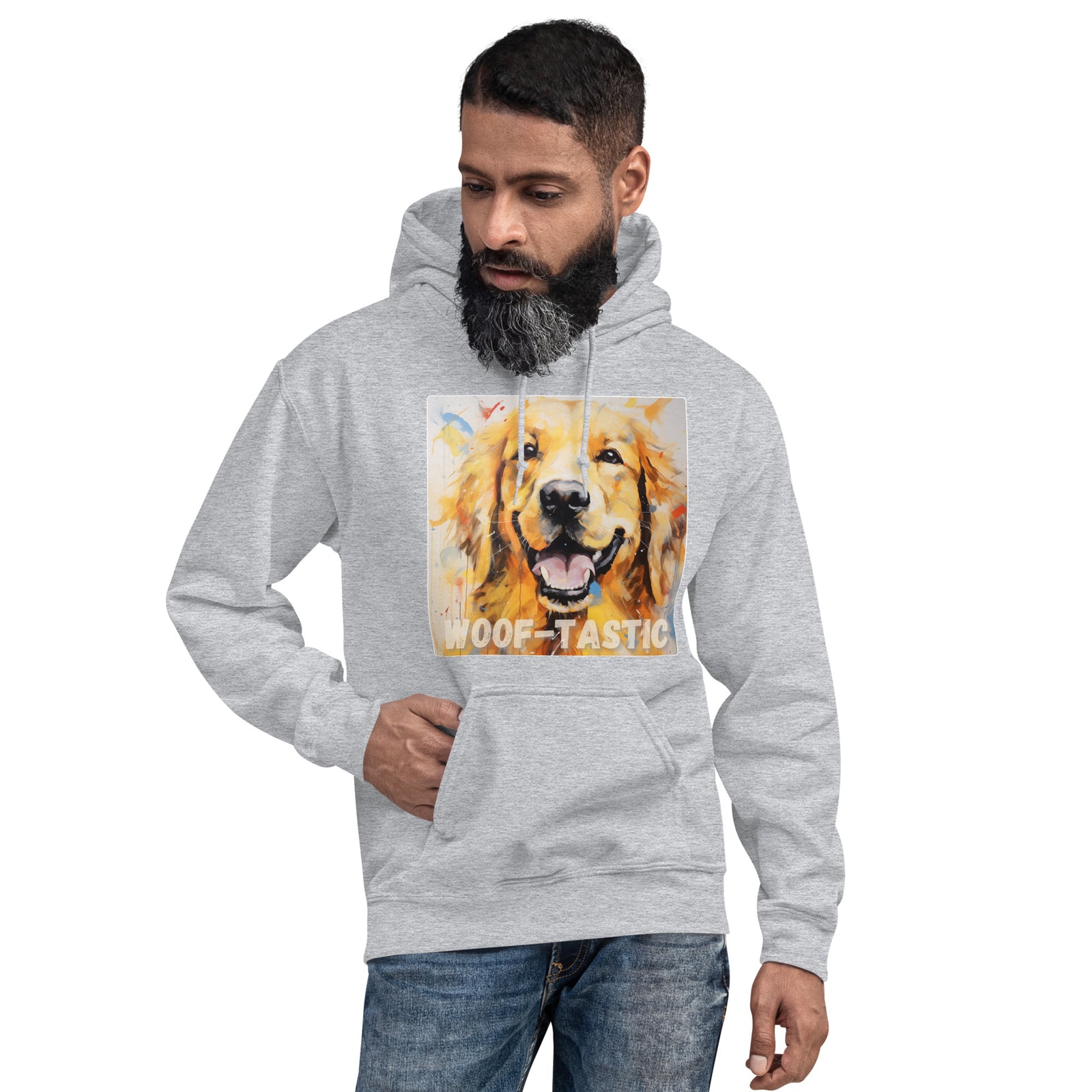 Unisex Hoodie Woof-tastic Golden Retriever