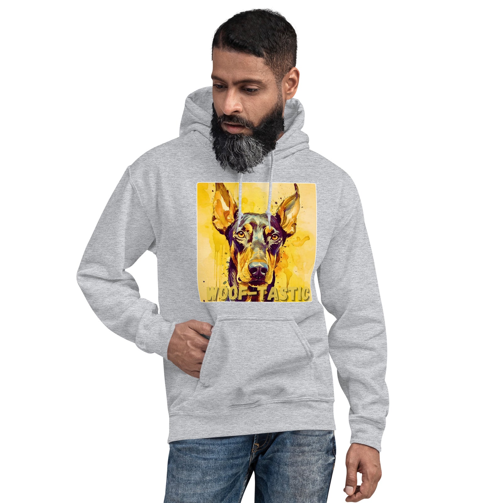 Unisex Hoodie Woof-tastic Doberman Pinscher