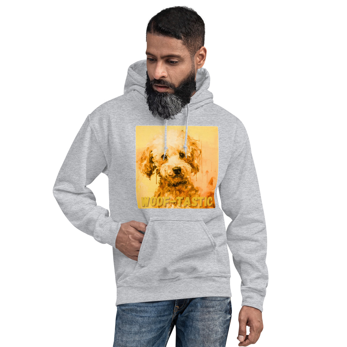 Unisex Hoodie, Woof-tastic Poodle