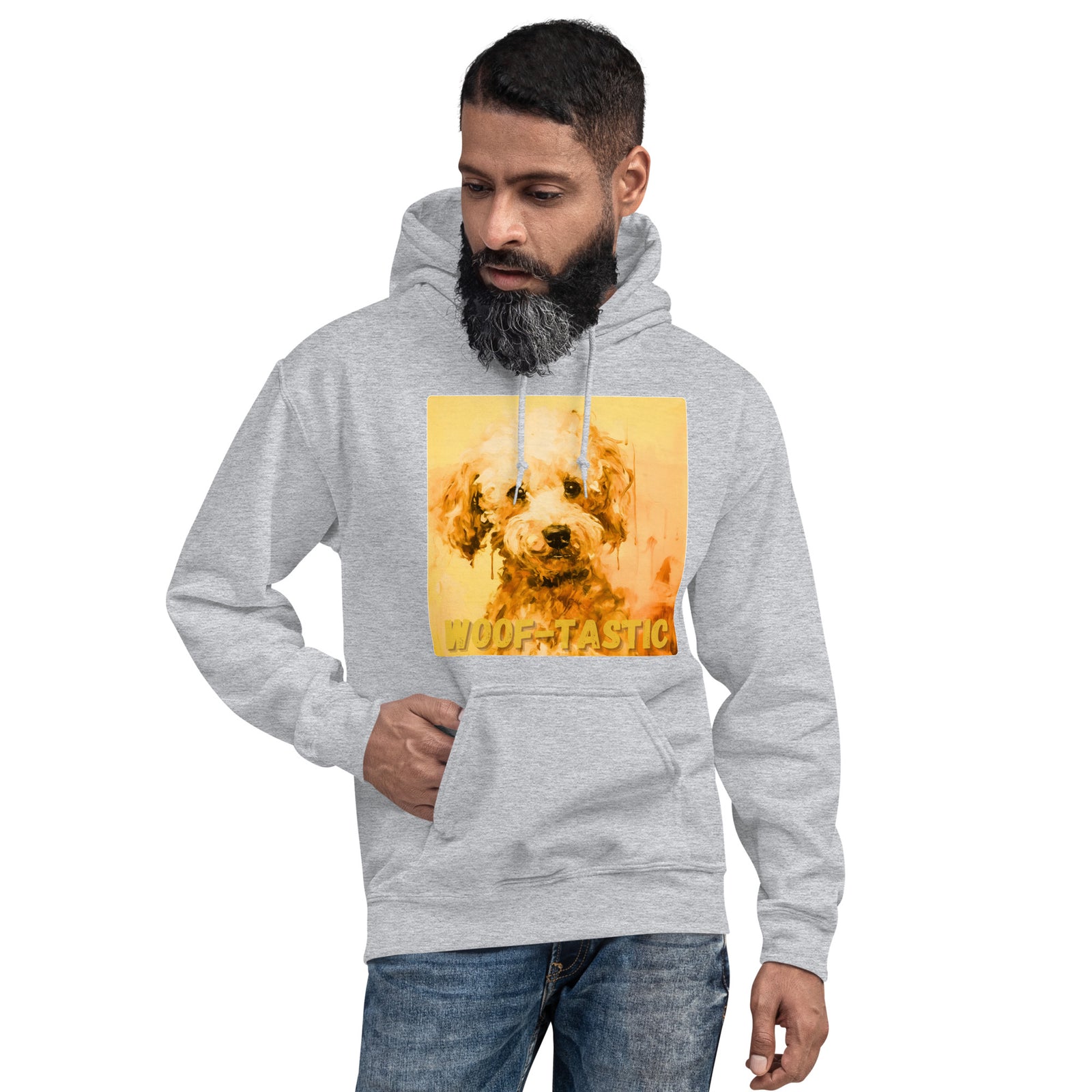 Unisex Hoodie, Woof-tastic Poodle