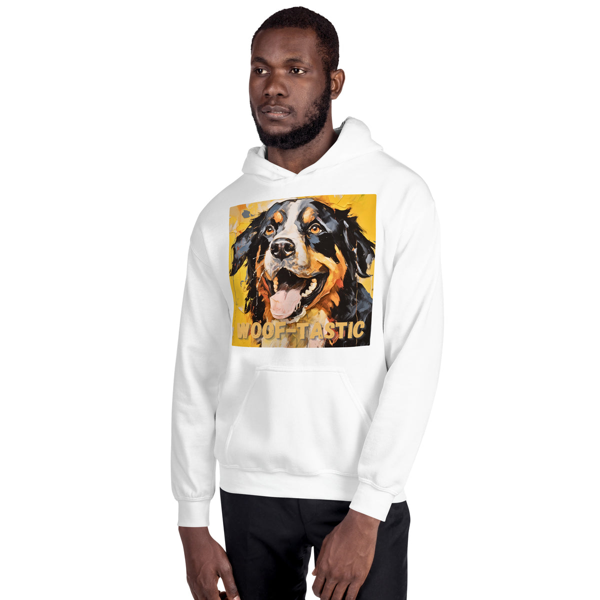 Unisex Hoodie Woof-tastic Bernese Mountain Dog