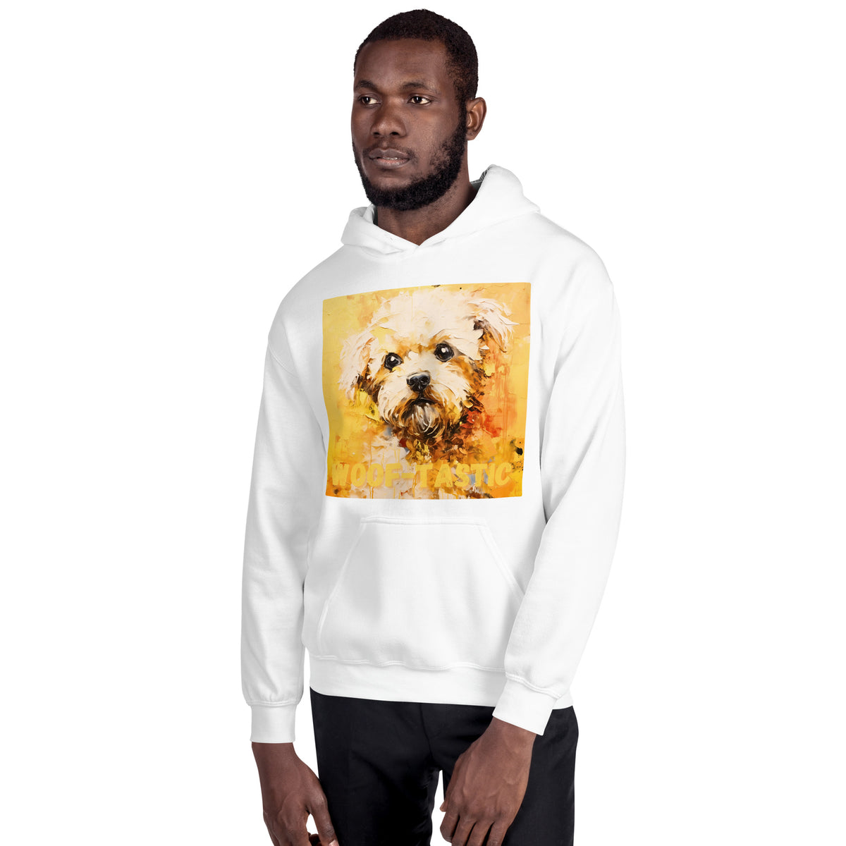 Unisex Hoodie Woof-tastic Bichon Frise