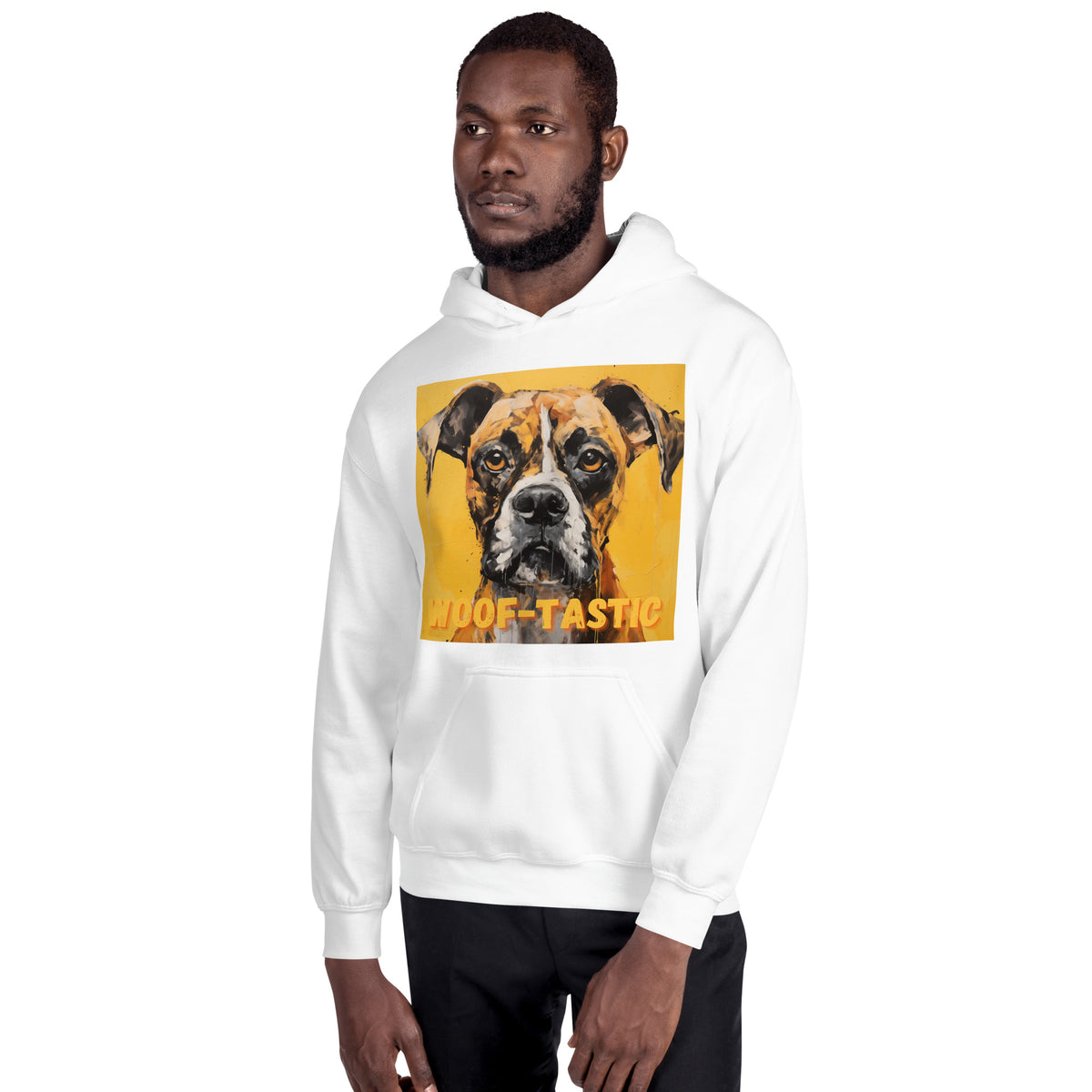 Unisex Hoodie Woof-tastic Boxer