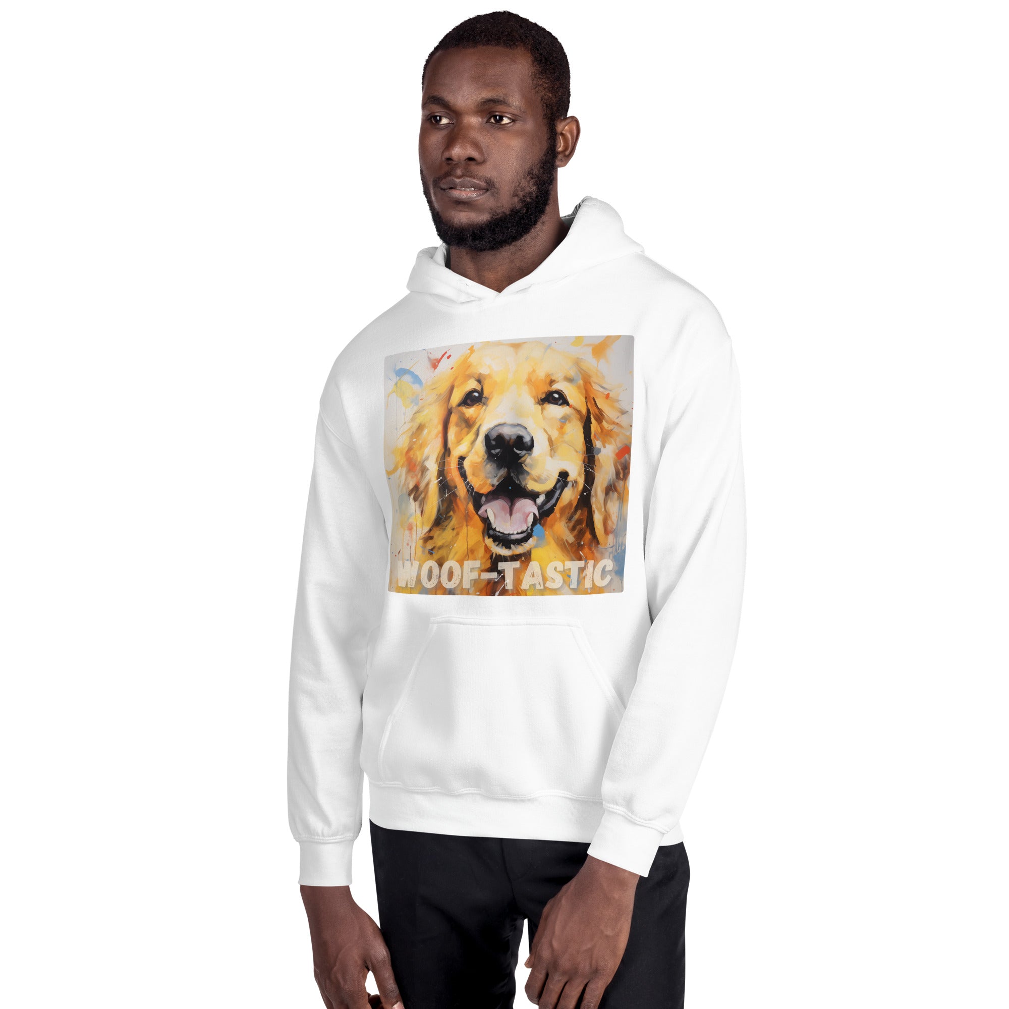 Unisex Hoodie Woof-tastic Golden Retriever