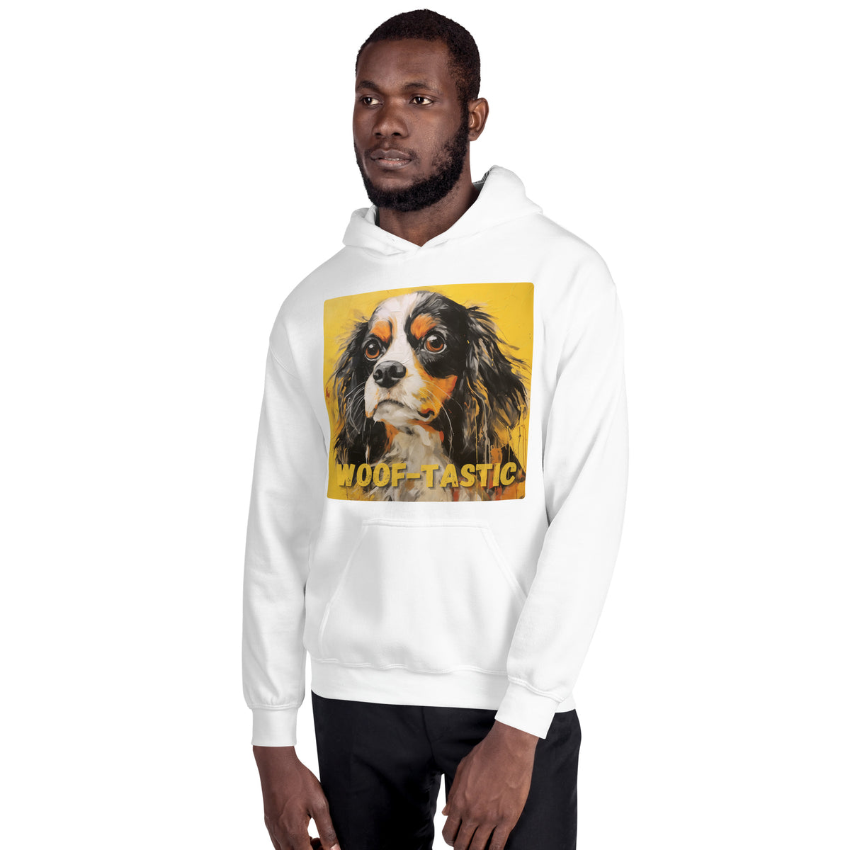 Unisex Hoodie Woof-tastic Cavalier King Charles Spaniel