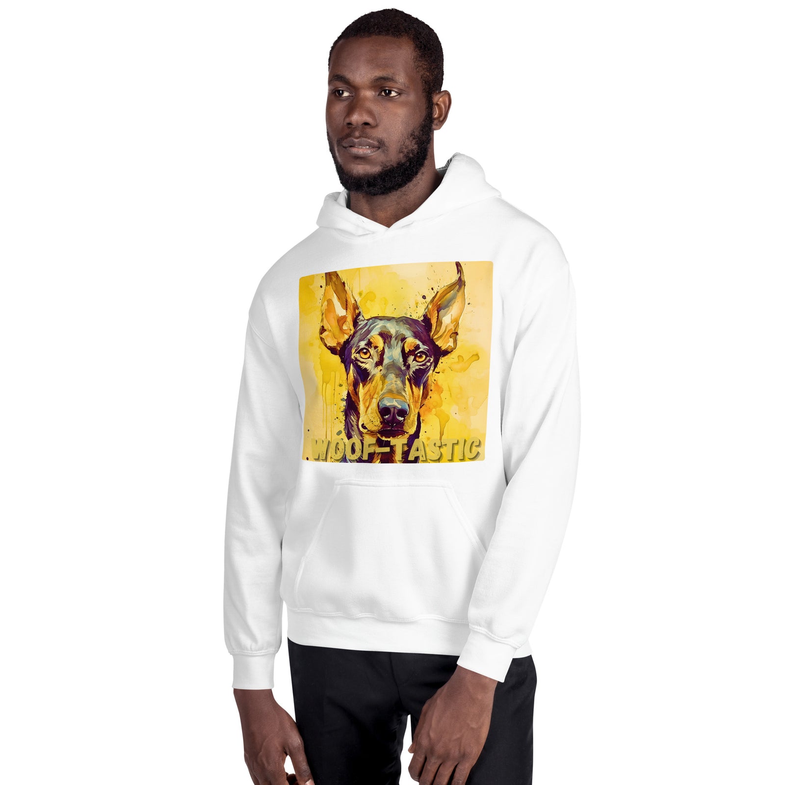 Unisex Hoodie Woof-tastic Doberman Pinscher